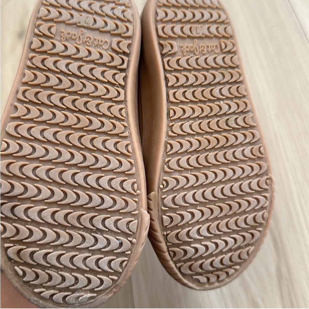 Brown Canvas Kids Sneakers - Picture 4 of 4
